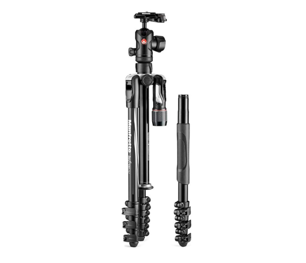 Manfrotto BeFree 2N1 Lever czarny - 1196570 - zdjęcie 3